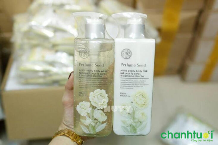 Sữa tắm The Face Shop Perfume Seed White Peony Body